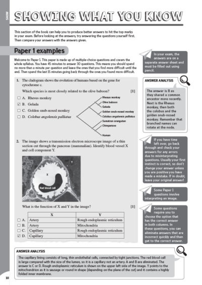 Revise IB: Biology TestPrep Workbook (SL) - IB Revision Resource ...