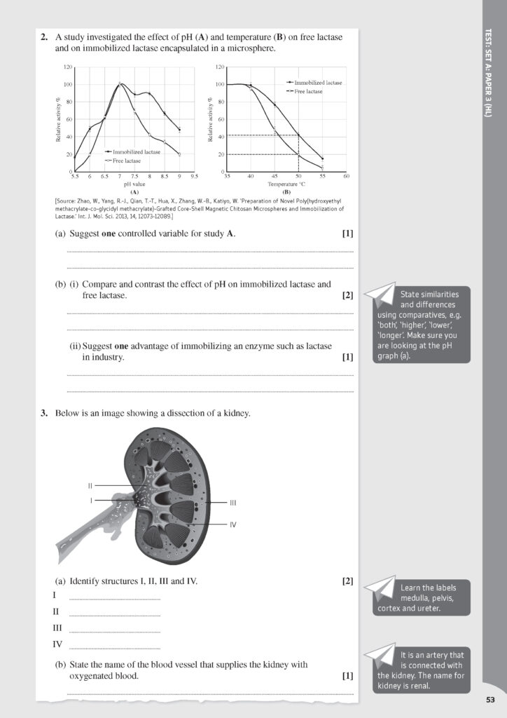 Revise IB: Biology TestPrep Workbook (HL) - IB Revision Resource ...