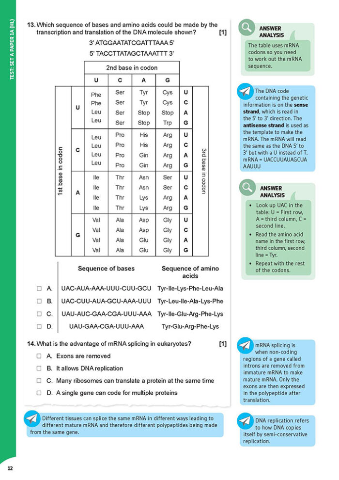 Revise IB: Biology Exam Practice Workbook – Higher Level (first teaching 2023) - Image 4