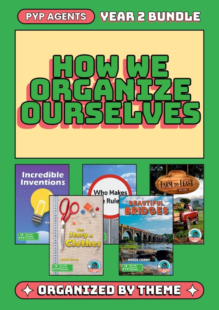 PYP Agents Year 2 Bundle: How We Organize Ourselves